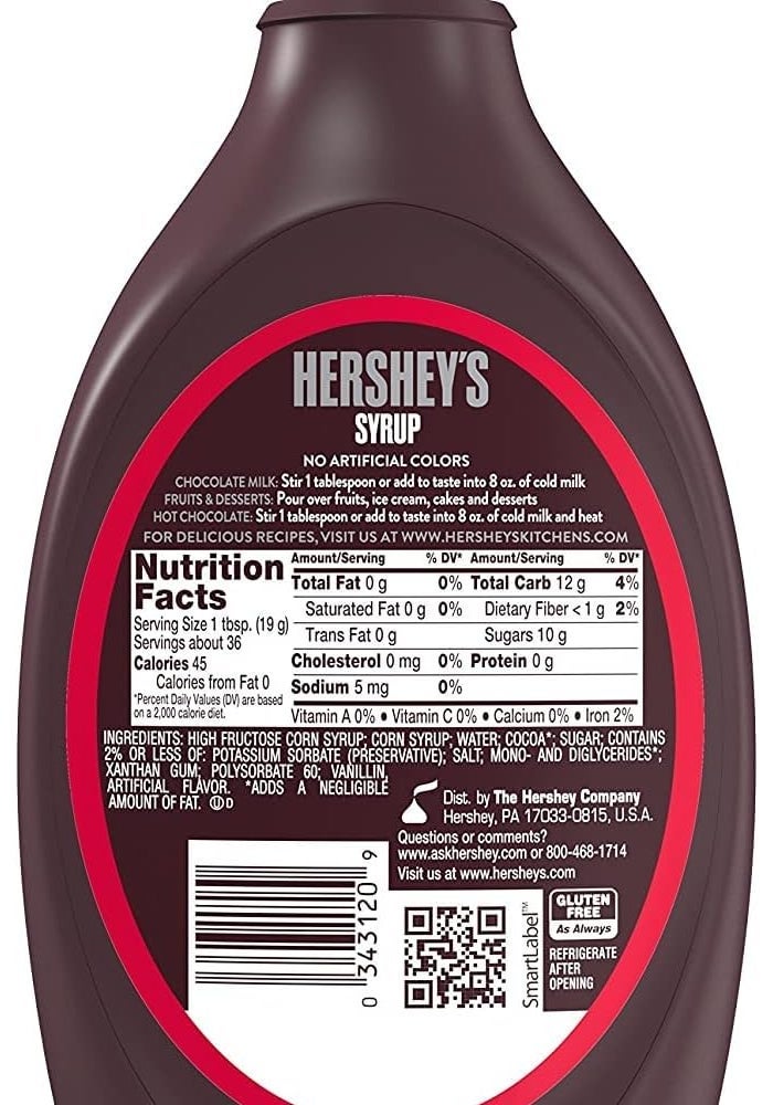 Hershey's شراب الشوكولاتة من هيرشي، 24 أونصة - Image 3